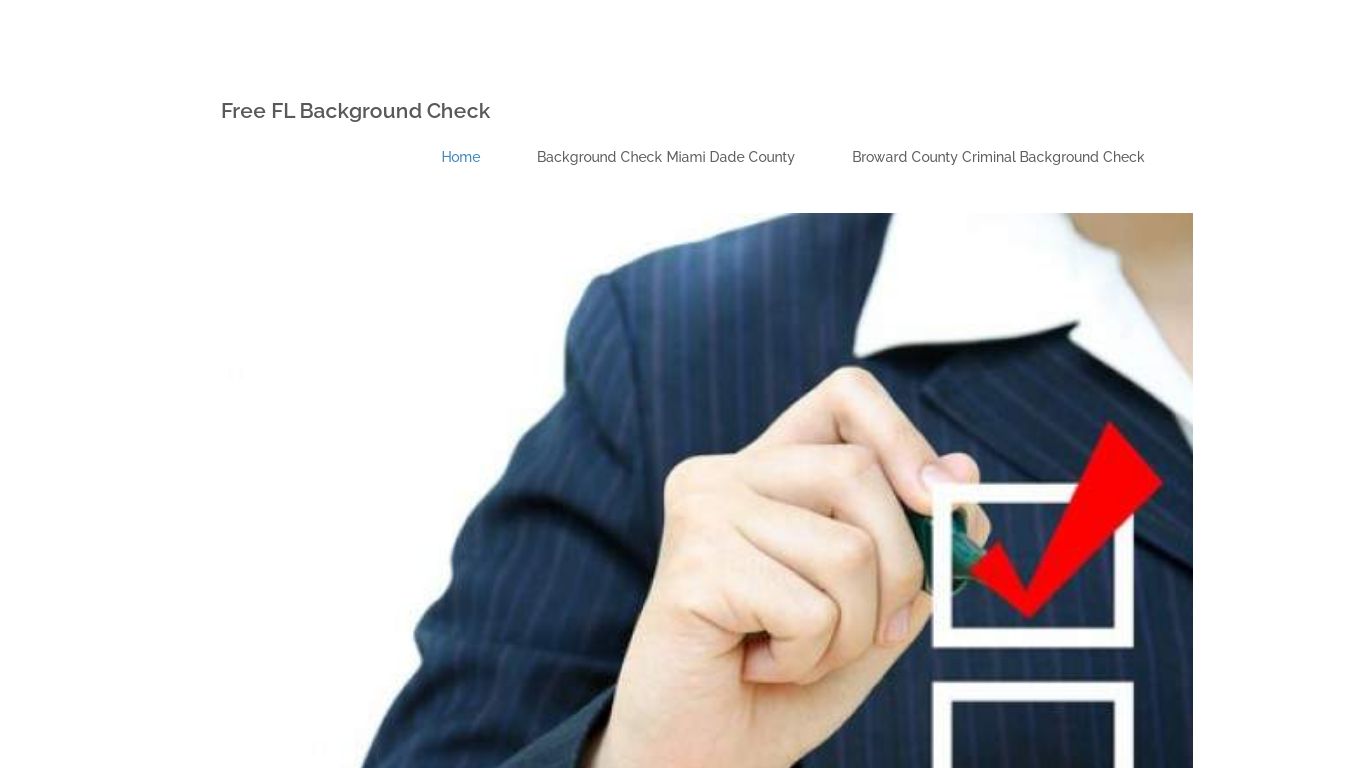 Free FL Background Check