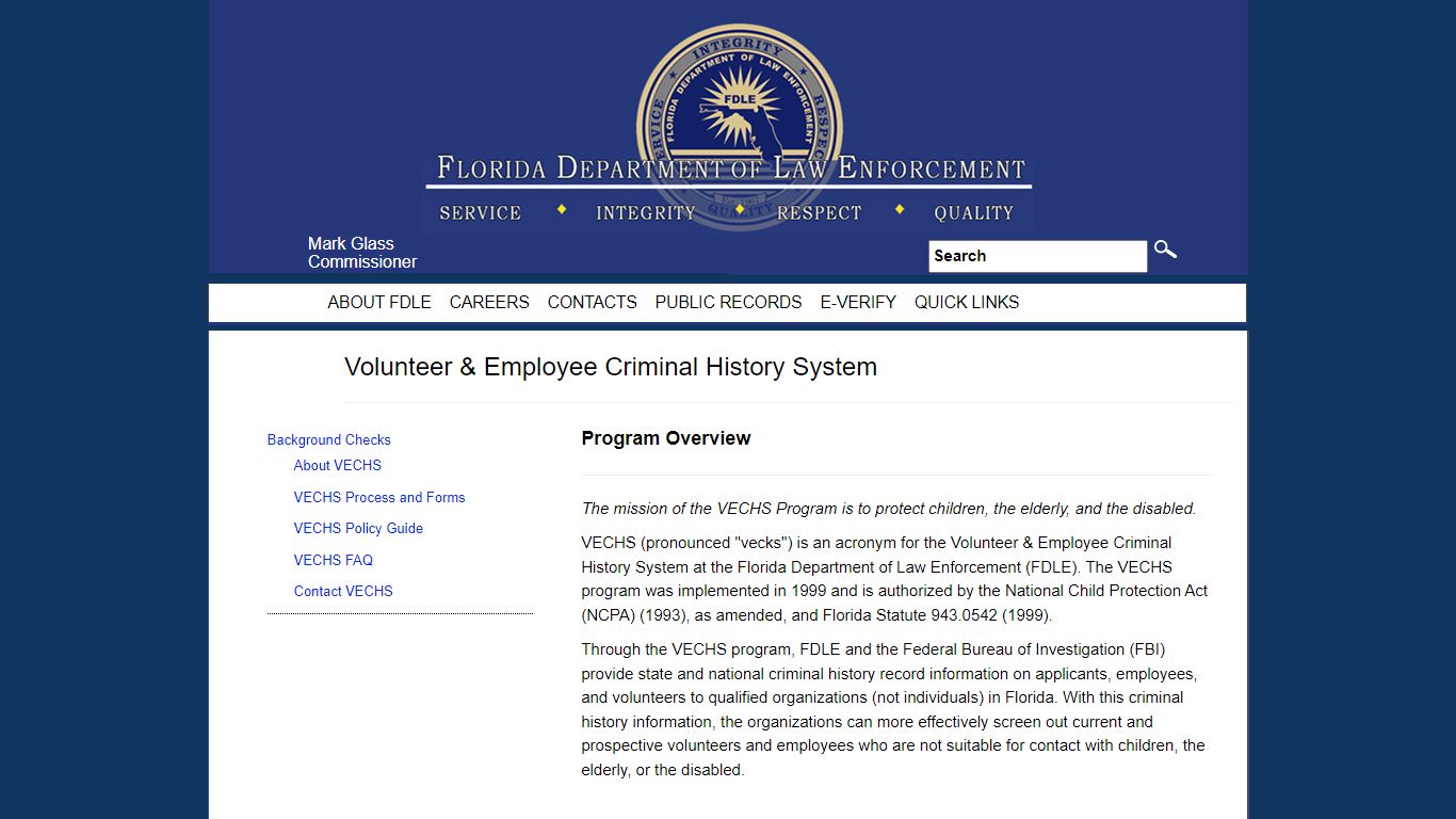Background Checks - fdle.state.fl.us